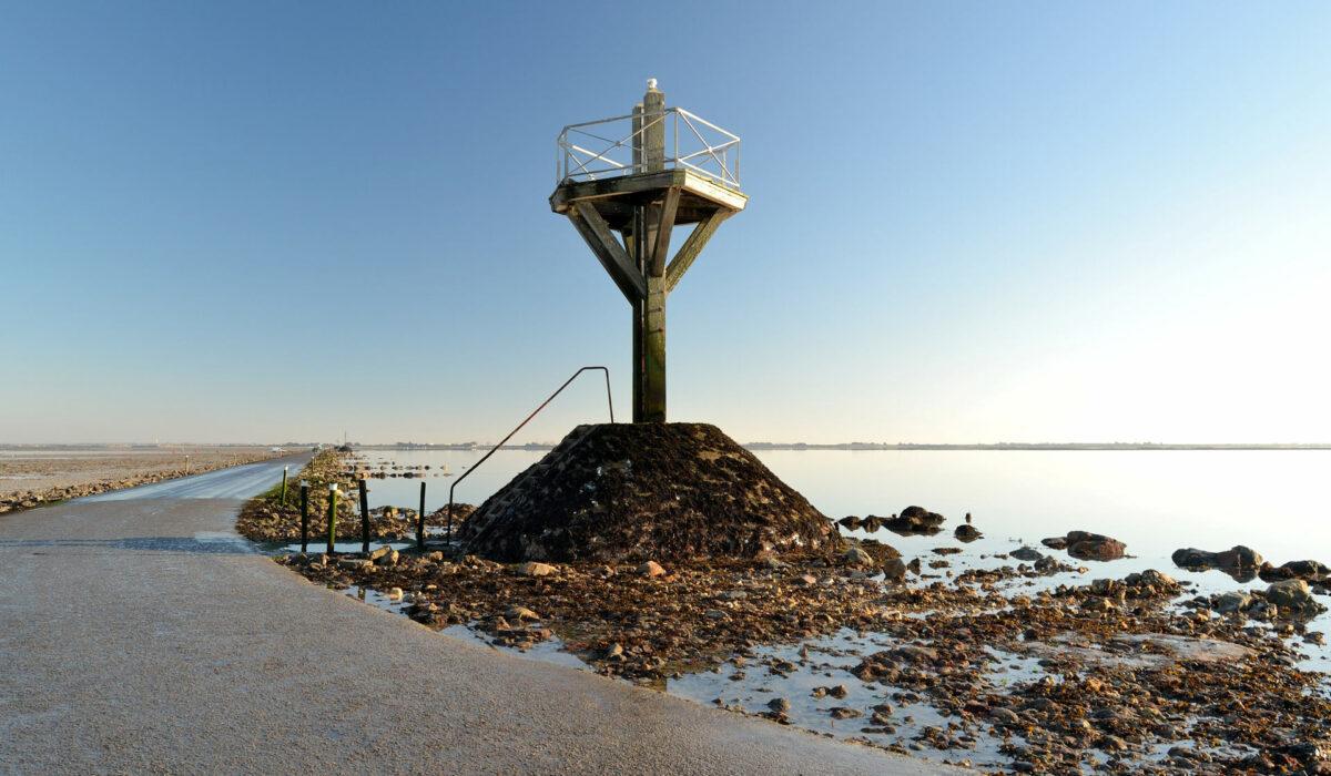 Passage du Gois à Noirmoutier en Vendée