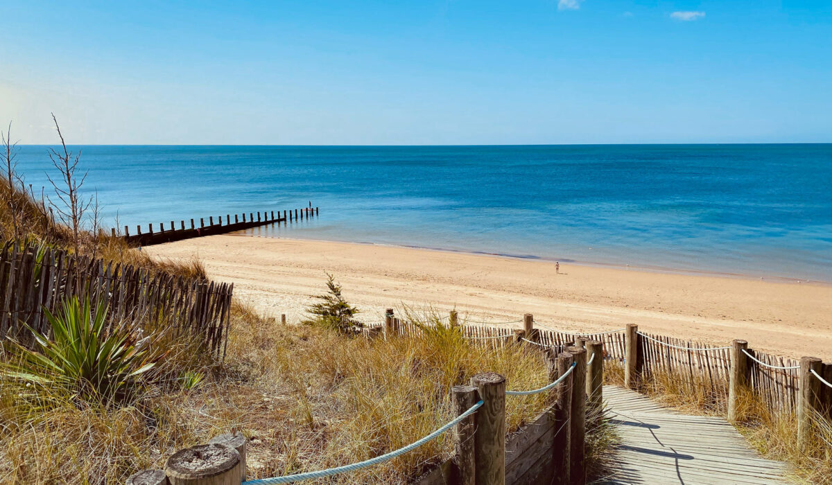 Photo de la plage sur l'île de Noirmoutier