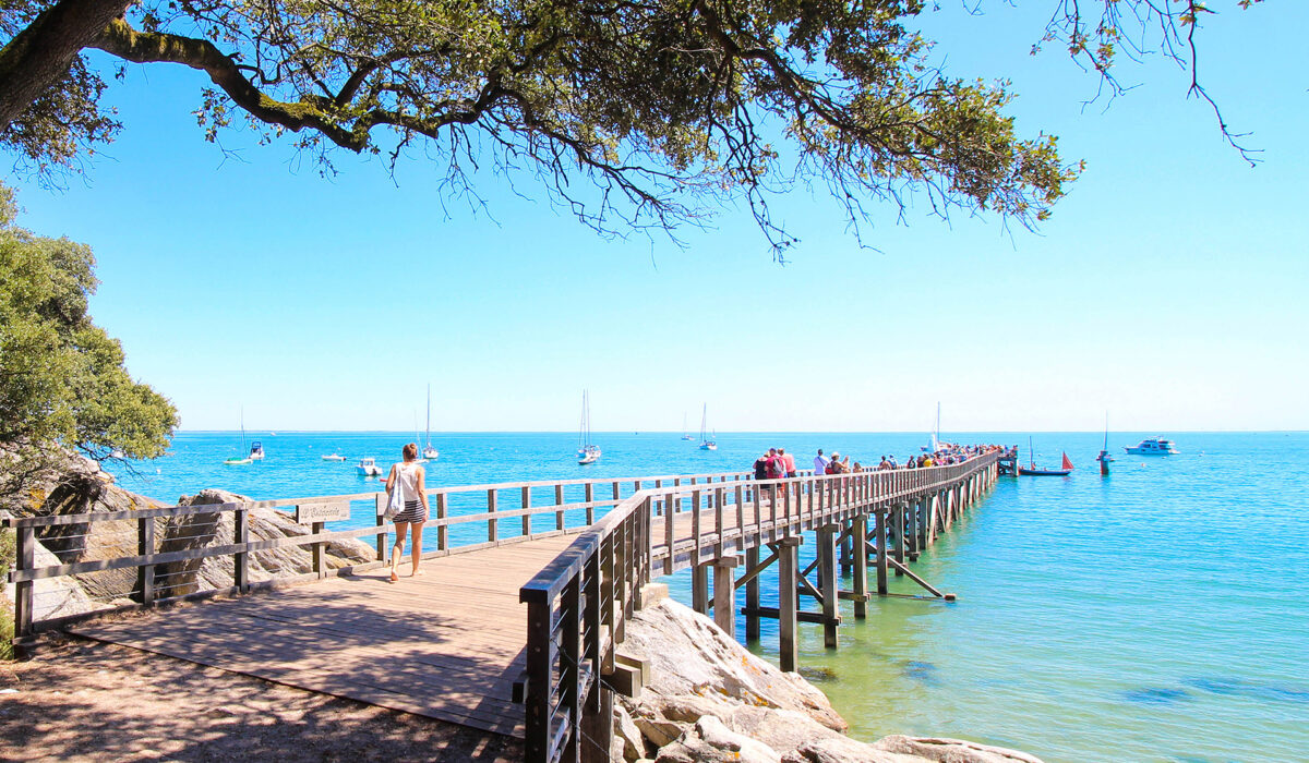 Plage Noirmoutier embarcadère